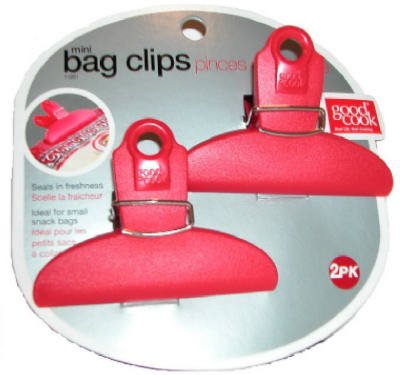 Good Cook 11991 2 Pack Bag Clip Assorted