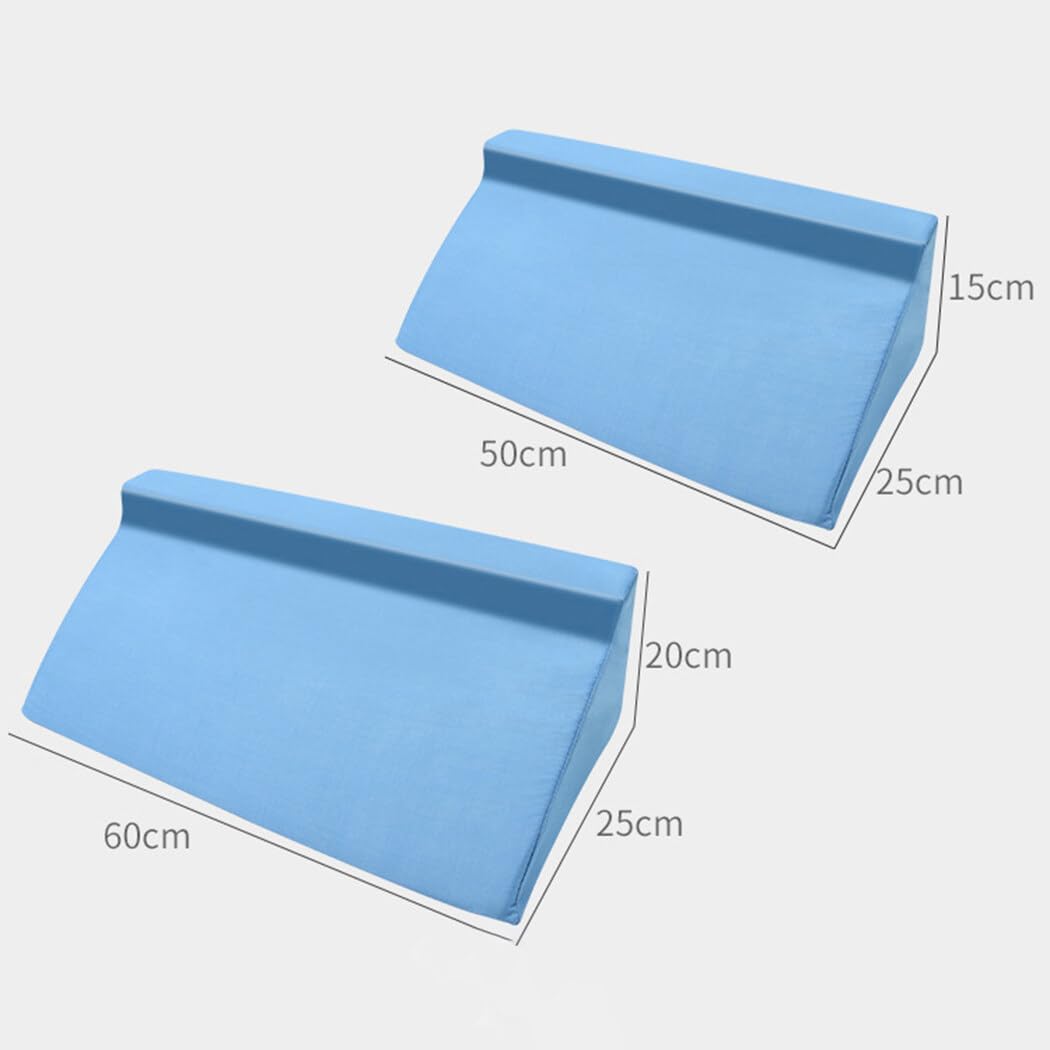 Almohada Cuña ergonómica elevada con inclinación universal reutilizable para cama