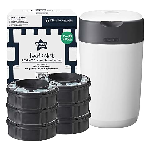 Contenedor de pañales Tommee Tippee Twist and Click con película GREENFILM Cover
