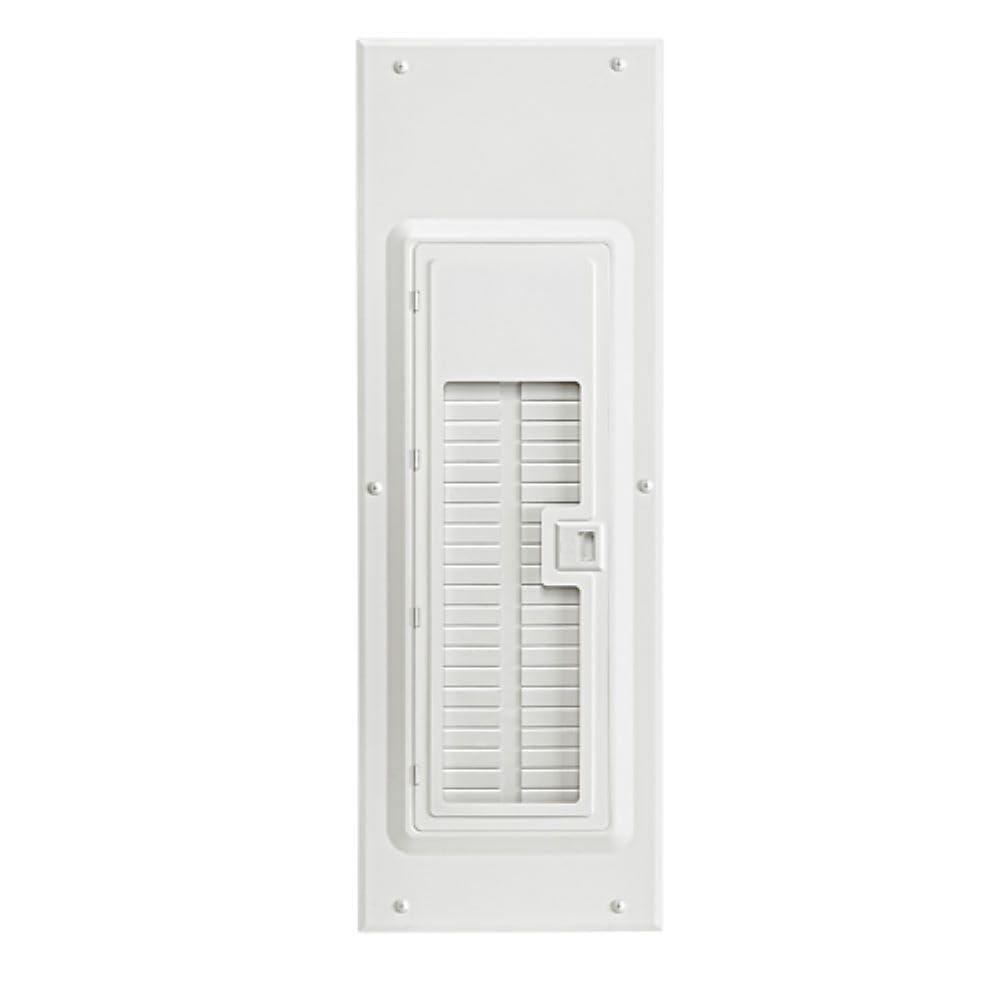 Leviton 42 Space Indoor Load Center Cover and Door with Window, LDC42-W, White — Amazon image 2