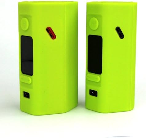 2pc/lot Wismec Reuleaux RX2/3 Case, Silicone skin case for rx2/3 - Green