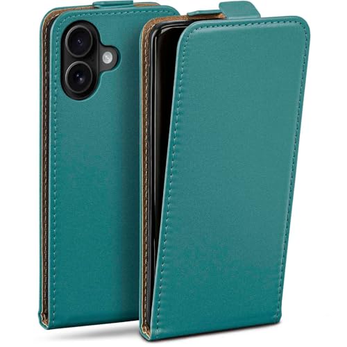 Film d'écran iPhone 17 et étui moex bleu pétrole contre les rayures à 360°