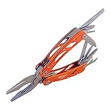 UTILIZZABILE - Ottimo per riporlo in macchina per emergenze, imballare kit di sopravvivenza, pesca e campeggio, lavorare in patile, cantieri e altro, questo coltello multiuso pieghevole è perfetto anche per il trasporto quotidiano.