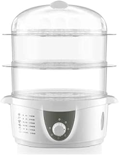 3-warstwowa elektryczna kuchenka do gotowania na parze do gotowania na parze jajko na parze 6 biegów Timer kocioł maszyna śniadaniowa automatyczne wyłączanie zasilania