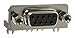 HARTING - 09681535612 - D Sub Connector DB9 Receptacle DE Standard 9 Contacts Right Angle Solder-6pack