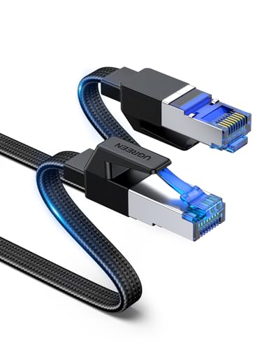 UGREEN Cable Ethernet Red Lan Cat 8 40Gbps 2000MHz Plano