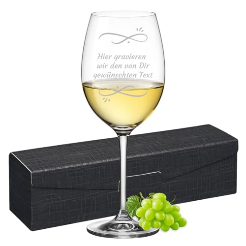 polar-effekt Weißweinglas Weinglas mit Gravur, 460 ml...