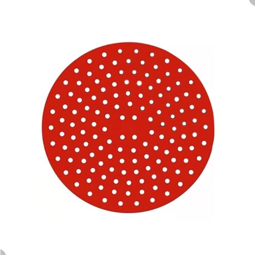 Kit 2 Almofada Fogão de Indução Desacanso de Panela Vermelho 20cm