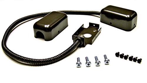 Armored Loop | Power Transfer | Electrified Commercial Exit Doors | Door Security | Alarmed Door Wire Conduit | 20" | Oil Rubbed Bronze | Tuff Strike #TOP1