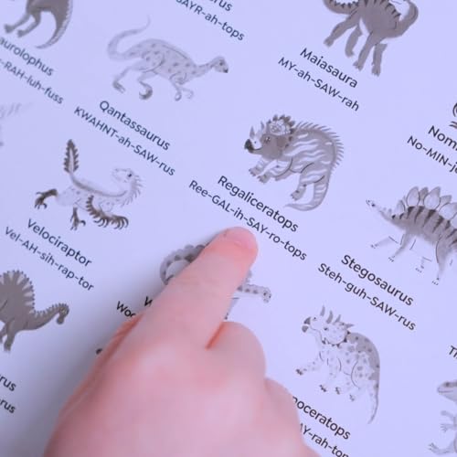 Dinosaur Bingo para niños 5+, juego educativo miniatura 7