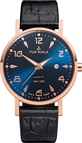 Montre-bracelet pour hommes Thuringia Vintage Quartz 61140-054505 au design classique