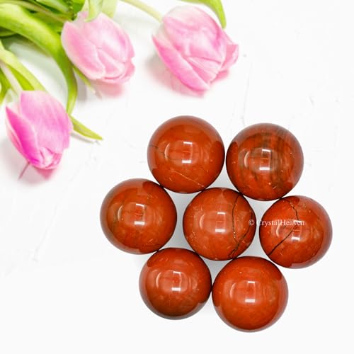 Image of Certified Red Jasper Crystal Ball for Meditation