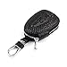 WZLDP Sac en Cuir clé de Voiture télécommande Universelle Couverture de Protection en Cuir Motif Animal Relief clé de Voiture Sac clé de Voiture Sac clé de Voiture (Color : Black)