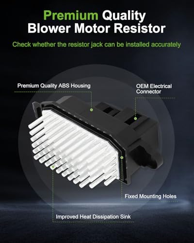 Image of SCITOO HVAC Blower Motor Resistor Regulator For 2014-2018 For NISSAN For ROGUE SL Sport Utility,2014-2019 For ROGUE SV Sport Utility,OE-277A1-4BU0A,277A14BU0A,2776100A26,29407180,2776100A26,271505394R