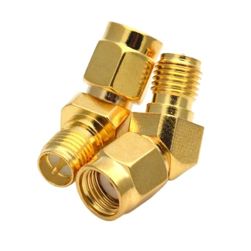 Adaptateur RPSMAJ-RPSMAK coudé à 135 et 45 degrés lot de 10 pièces