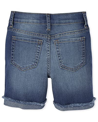 Image of The Children's Place Girls' Denim Bermuda Shorts