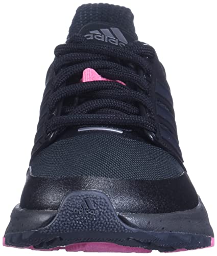 adidas Women's EQ21 Run Cold.RDY Shoe, Carbon/Rose Tone/Black, 102
