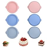 Revêtement Antiadhésif:La surface du moule muffins silicone air fryer est lisse, antiadhésive,facile à démouler et très facile à nettoyer,et une fois que l'aliment est complètement cuit,poussez-le doucement par le bas pour le retirer