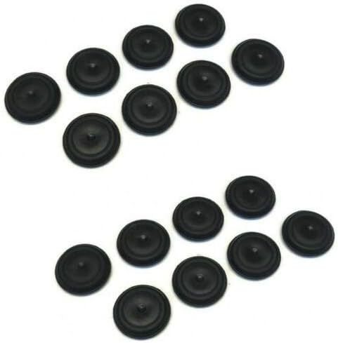 Tampões de borracha para dreno do assoalho Jeep Wrangler YJ 1987–1995 Vital All-Terrain – Kit com 16