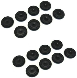 (16 Pack) Rubber Body Floor Pan Drain Plugs for 1987-1995 Jeep Wrangler YJ - All Trim Levels