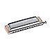 Hohner Accordions Harmonica, Silver (7540C)