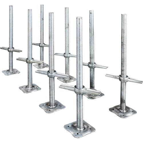 Metaltech 24in. Adjustable Leveling Jack - 8-Pk. Model Number M-MBSJP24HK8