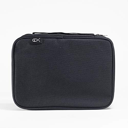 Divinity Boutique Bible Cover Basic Black - Compact (21449) #TOP5