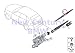 BMW Genuine Rear Window Cleaning Wiper Blade X5 35dX X5 35i X5 35iX X5 40eX X5 50iX X5 M