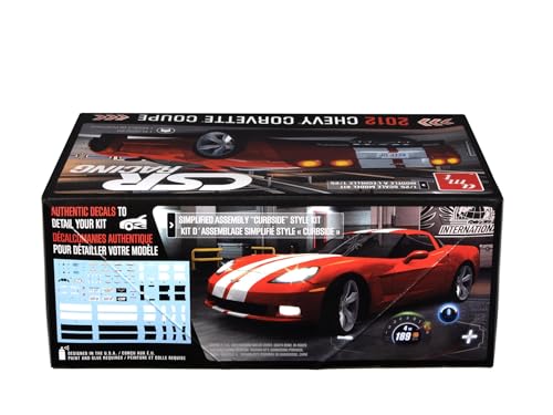 Kit Modelo 1:25 Corvette Coupe CSR Racing 2012 miniatura 2