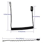 COMeap-BMPCC-4K-Power-Cable-D-Tap-to-Weipu-SF6-2-Pin-for-Blackmagic-Pocket-Cinema-Camera-and-Gold-Mount-V-Mount-Battery