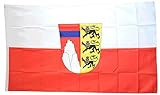 100% reißfestes Polyester Flaggenfritze® Flagge/Fahne Deutschland Landkreis Oberallgäu - 90 x 150 cm