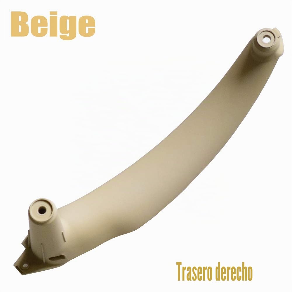 Manijas interiores para BMW E70 X5 SAV 2007-2013 X6 E71 E72 SAV 2008-2014 (beige, derecha)