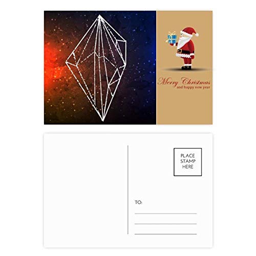 Cartes postales Sky Fantasy Star Père Noël pour raviver la magie des souvenirs d'enfance