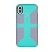 Speck Products CandyShell Grip Cell Phone Case for iPhone XS/iPhone X - Caribbean Blue/Bubblegum Pink