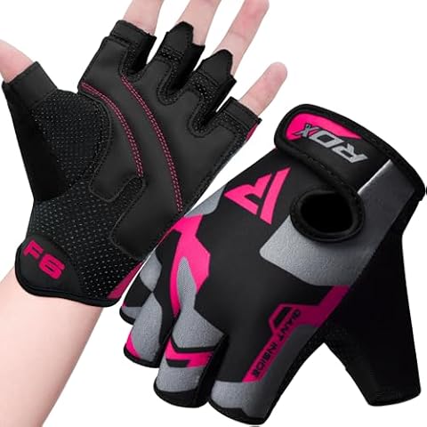 RDX Weight Lifting Gloves with Grip Cover