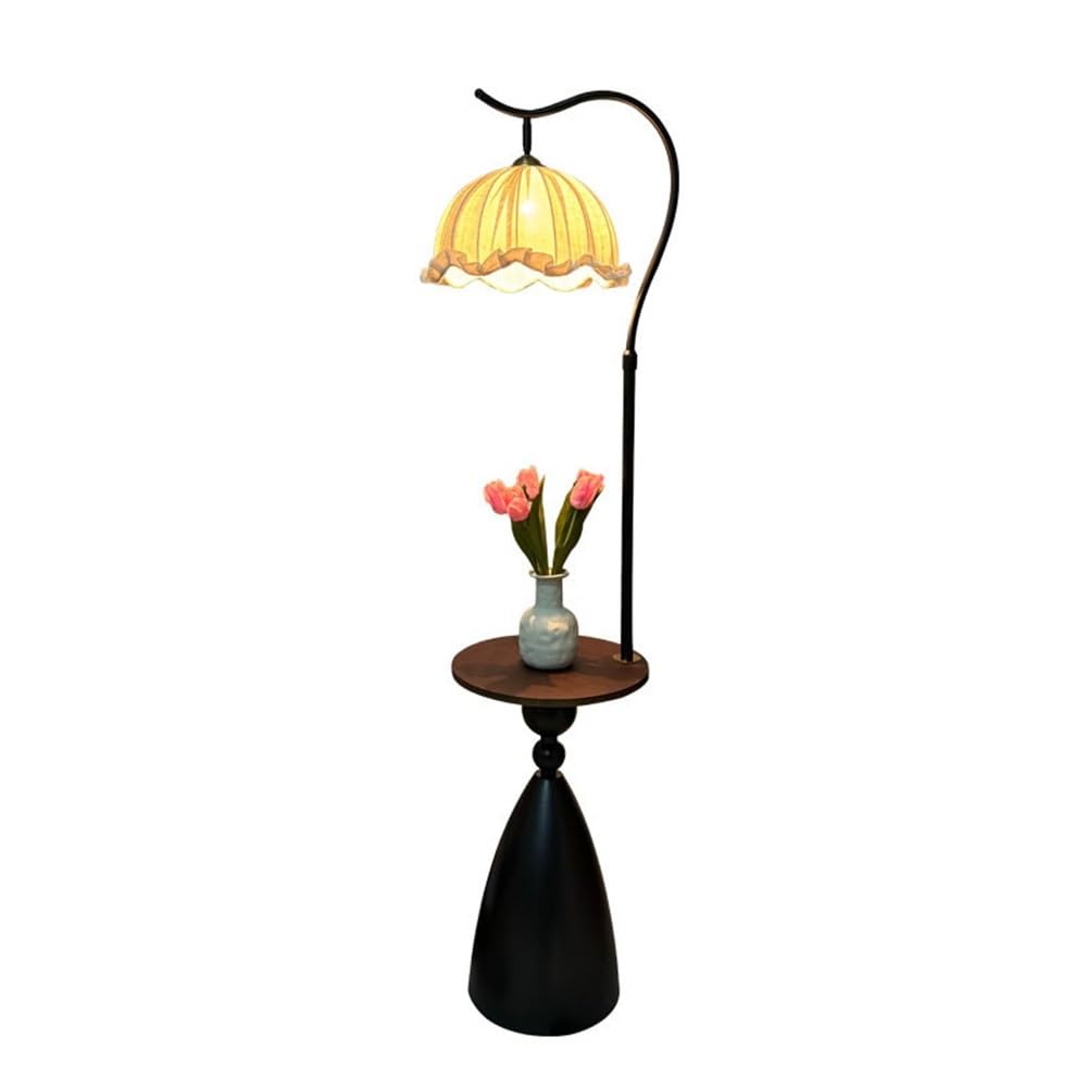 Mw9sBd8rF Floor Lamp Retro Floor Lamp Shelf Living Room Sofa Decoration Bedroom Bedside Vertical Coffee Table