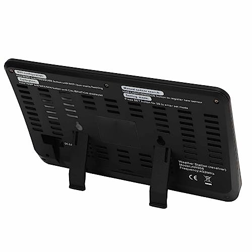 Estação Meteorológica Profissional de Previsão do Tempo WiFi Com Registro de Dados e Alarmes para 10