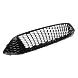 Car Front Bumper Grill Lower Grille Centre Grille Mesh Panel Grill for Ford Focus MK3 ST Line Hatchback Estate 2015-2017