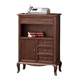 クロシオ ウェール FAX台 幅61cm 完成品 電話台 ヨーロピアン調 ファックス台 AKU1001427