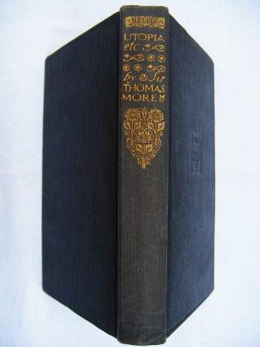 UTOPIA WITH THE DIALOGUE OF COMFORT. EVERYMAN'S... B0019R5EDG Book Cover