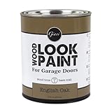 Giani Wood Look Paint for Garage Doors- Step 1 Wood Grain Base Coat Pint (English Oak)