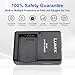 DSLR Camera Charger DE-A83 DE-A83BA Compatible with Panasonic: DMW-BMB9, DMW-BMB9PP, DE-A83, DE-A83B and Lumix DC-FZ80, FZ40, FZ45, FZ47, FZ48, FZ60, FZ62, FZ70, FZ72, FZ100, FZ150 Battery Power