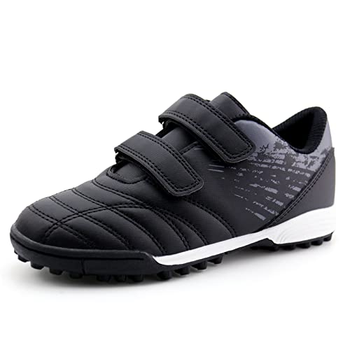 Brooman Kids Turf Soccer Shoes 12 Black