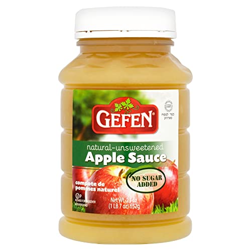 Gefen Unsweetened Apple Sauce No Added Sugar Natural 652g