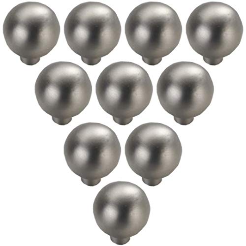Bouton de commode chic en nickel brossé pour rénovation haute qualité - 2