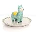 Fluffy Dreams – Porta-anelli e portagioie in ceramica | Dipinto a mano Ø ca. 13 cm | in confezione regalo e ceramica, colore: Lama verde, cod. 4260535040599