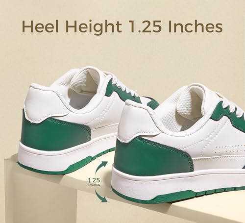 LUCKY STEP Men's Fashion Sneakers Lace Up Casual Low Top Anti-Slip Tennis Skateboard Basketball Walking Shoes3