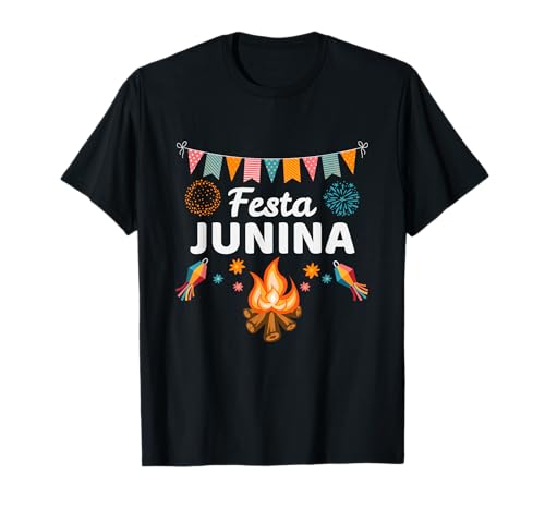 Festa Junina, June Festival in Brazil, Brazilian Celebration T-Shirt