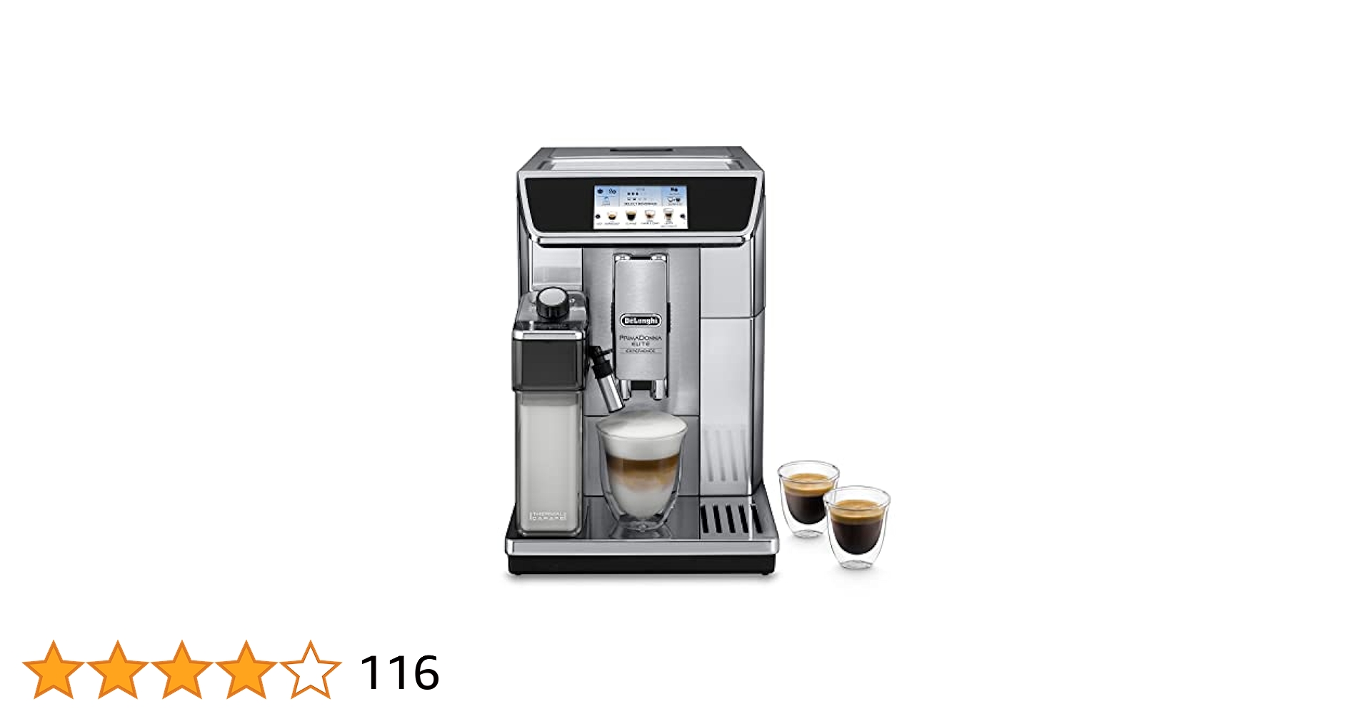 コーヒーメーカー・エスプレッソマシン DeLonghi PRIMADONNA Class ECAM6505BMS De'Longhi Delonghi ECAM650.85.MS Primadonna Elite Experience