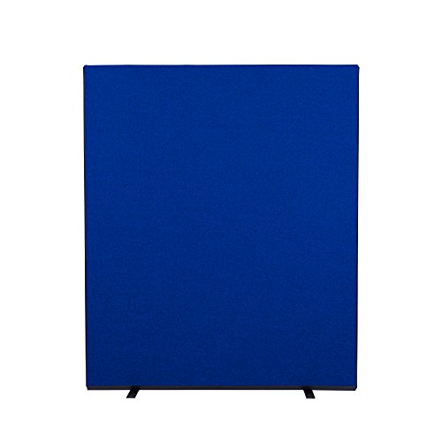 PANELWAREHOUSE.COM Office Screen/Partition 1500mm W x 1800mm H, woolmix fabric Blue Portrait